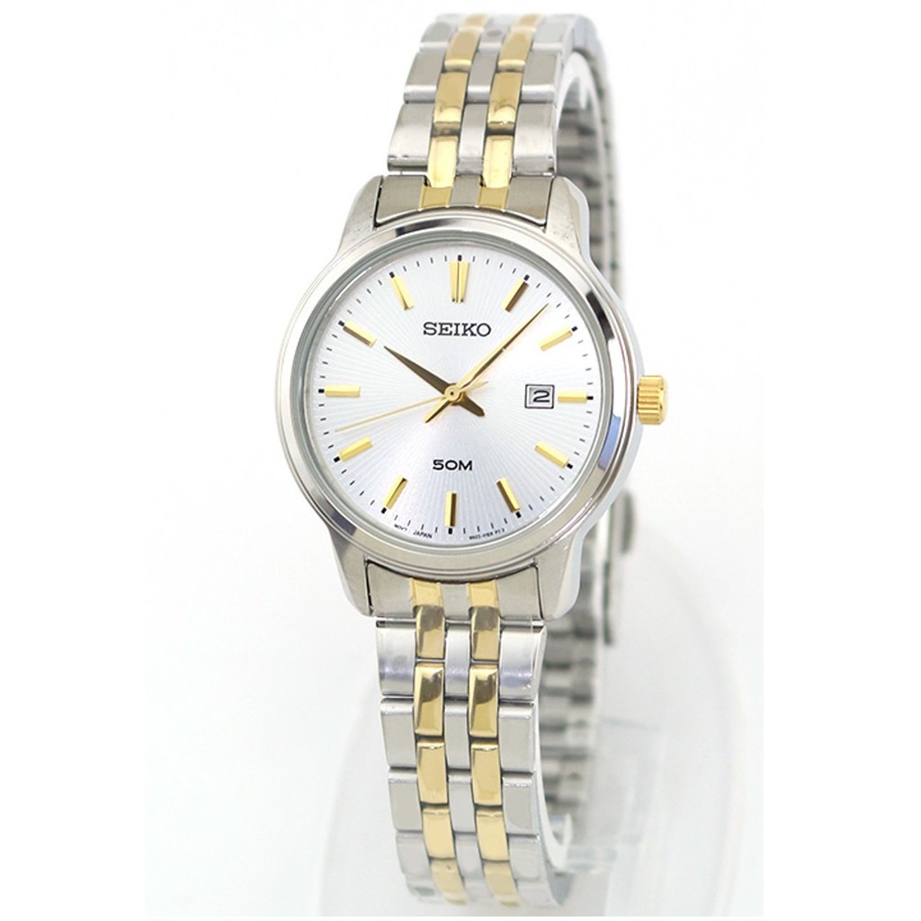 Seiko Ladies SUR661P1 Quartz Two Tones - Jam Tangan Wanita SUR661