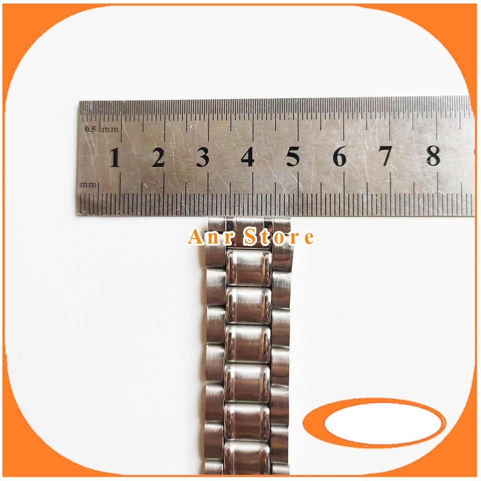Strap Tali Jam Rante Rantai Jam Tangan Stainless Steel 18mm Universal