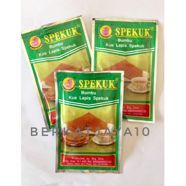 SPEKUK bumbu kue lapis surabaya big one sachet 10 gram