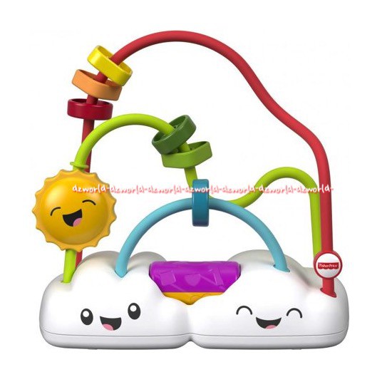 Fisher Price Chasing Rainbows Bead Maze Mainan Bayi Balita