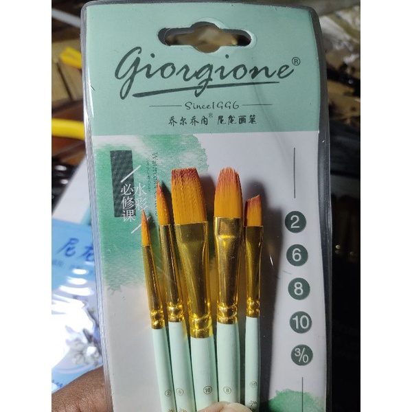 

Kuas Giorgione G-158S impor isi 5pcs