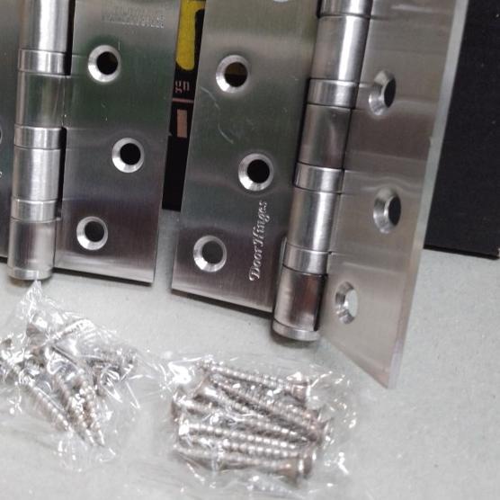 ➪ Engsel pintu dolomite 4 inch 4×3×3mm 4bb stainless steel 2202 ☃