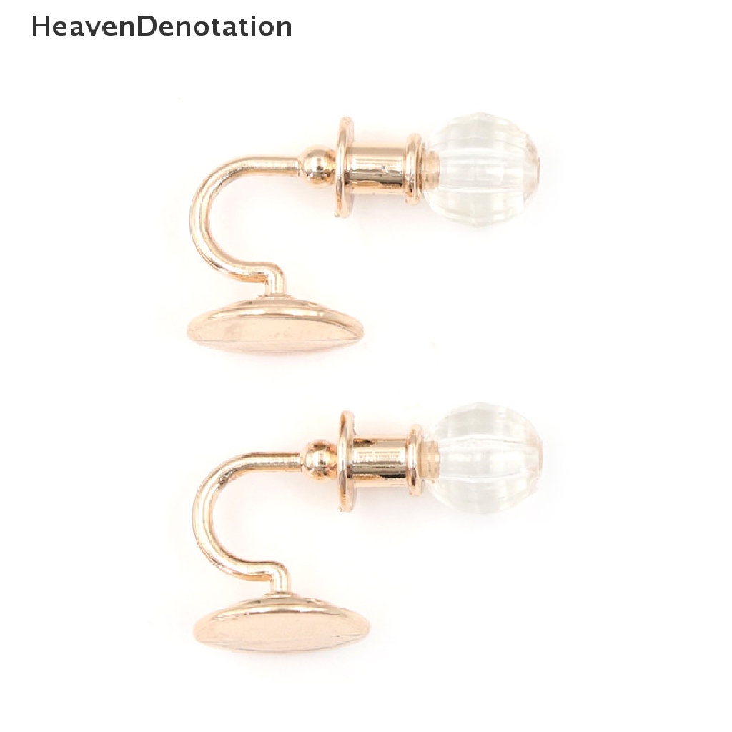 [HeavenDenotation] 2 Pieces Metal 1:12 Dollhouse Miniature Wall Light Lamp Model Decoration