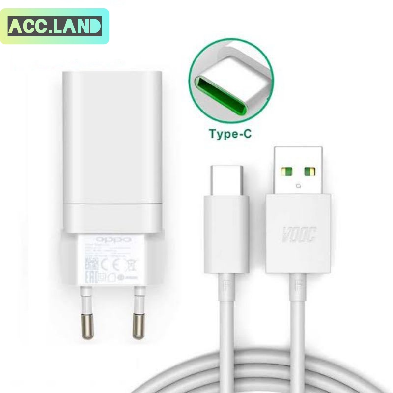 Charger Oppo Type C Fast Charging A5 A9 2020 A16 A32 A33 A52 A53 A54 A73 A92 A93 Reno 3 Reno 5