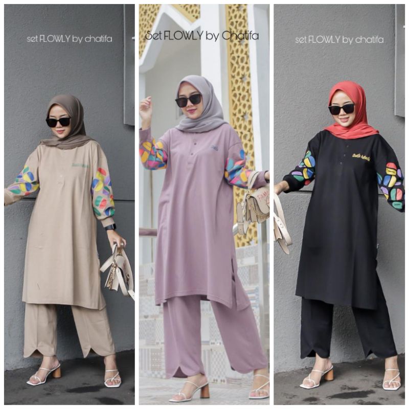 SET FLOWLY  ORIGINAL CHATIFA