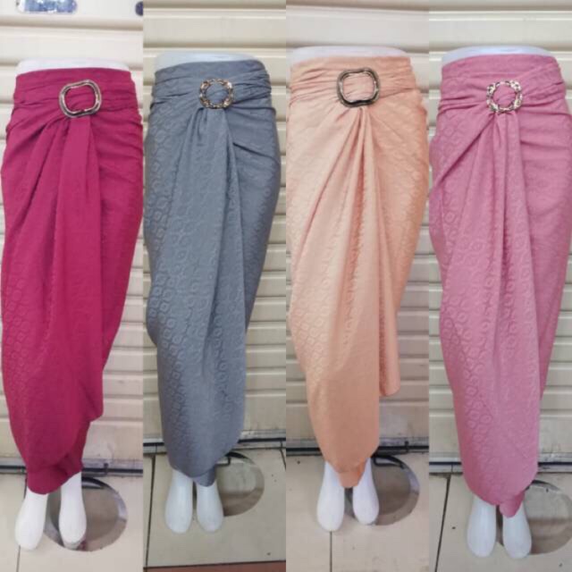 Rok lilit polos dobi feee ring Shopee Indonesia Rok lilit polos dobi feee ring Shopee Indonesia