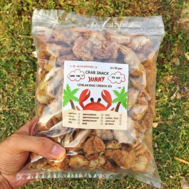 

[BISA COD] 1/2 KG BABY CRAB CRISPY KERIPIK KEPITING RENYAH VARIAN RASA ENAK