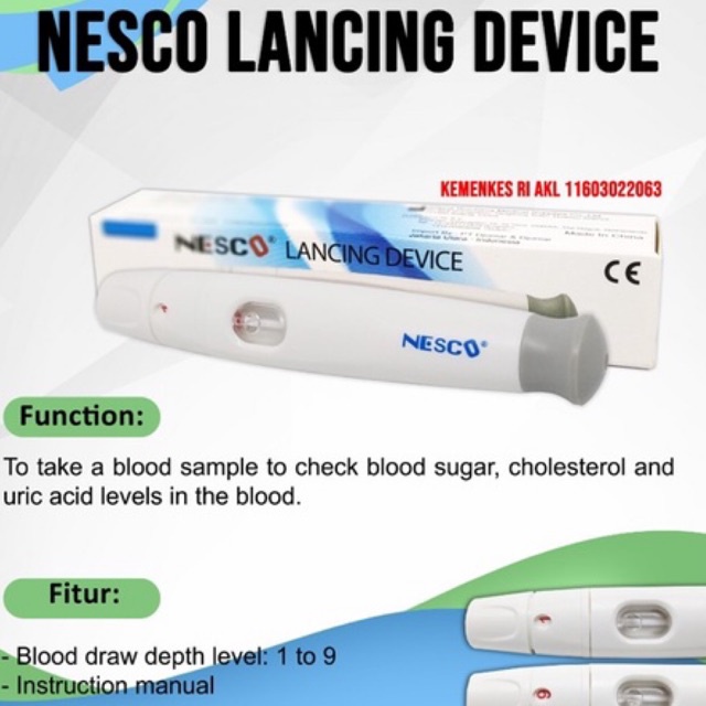 Pen lancing nesco