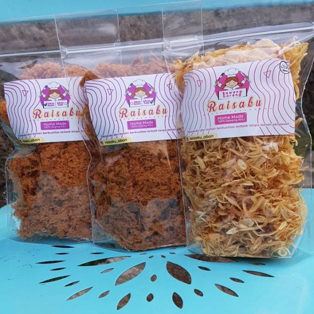 

Abon dan Bawang Goreng Raisaku