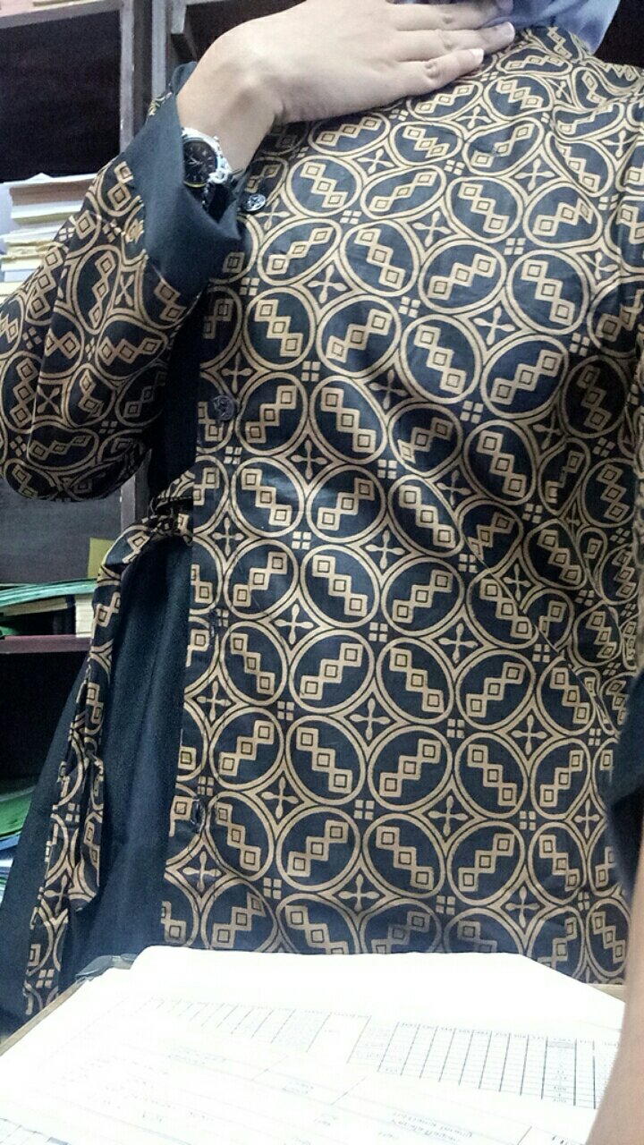 Batik Dolby Dolbi Dobby Tenun Sutra Tulis Katun Atbm Baron Atasan Batik Wanita Jumbo Xxlsogan Srg308