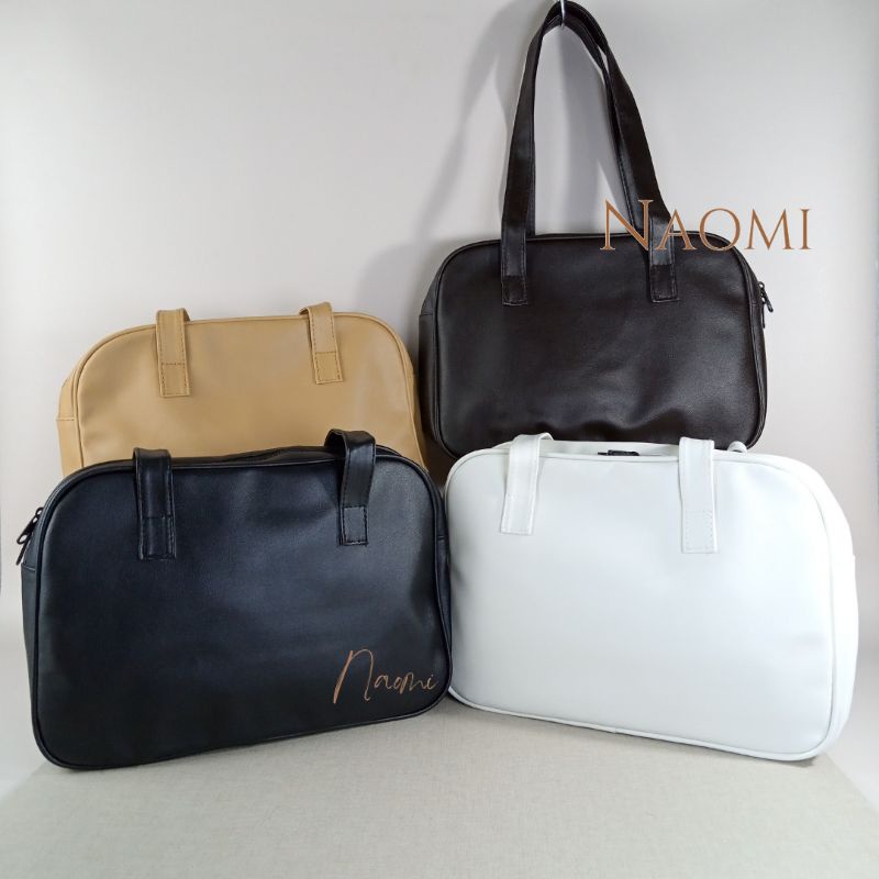 NAOMI - Alice Hand Bag Wanita - Import Tas Kerja Kulit Sintetis - Fashion Bag Wanita - Tas Traveling - Tas Naomi - Naomi Bag