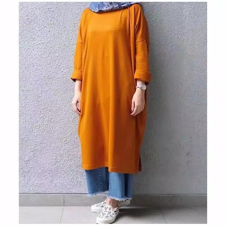 CLEARANCE SALE / TUNIK CARINA BAHAN BABYTERY 3XL