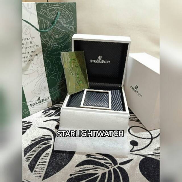 KOTAK JAM TANGAN BOX AUDEMARS PIGUET ORIGINAL FULLSET