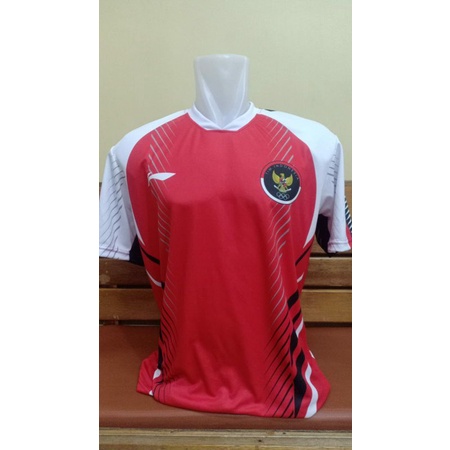 Jersey badminton tim Indonesia untuk olimpiade