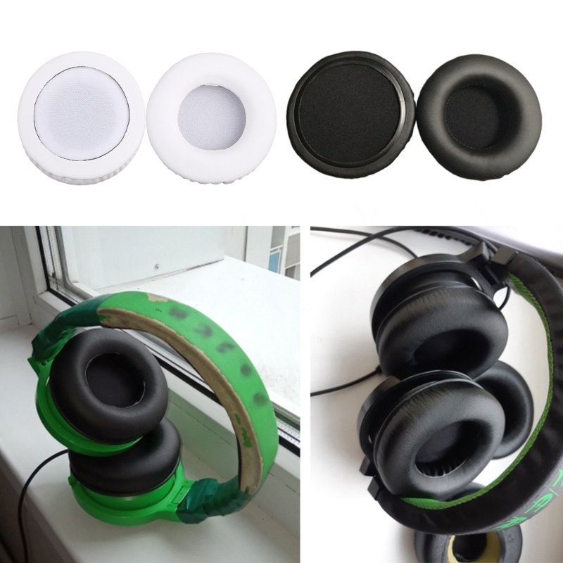 Cre Earpads Nyaman forRazer Kraken Pro Gaming Headset Earmuffs Memory Foam Cover Bantalan Telinga Headphone