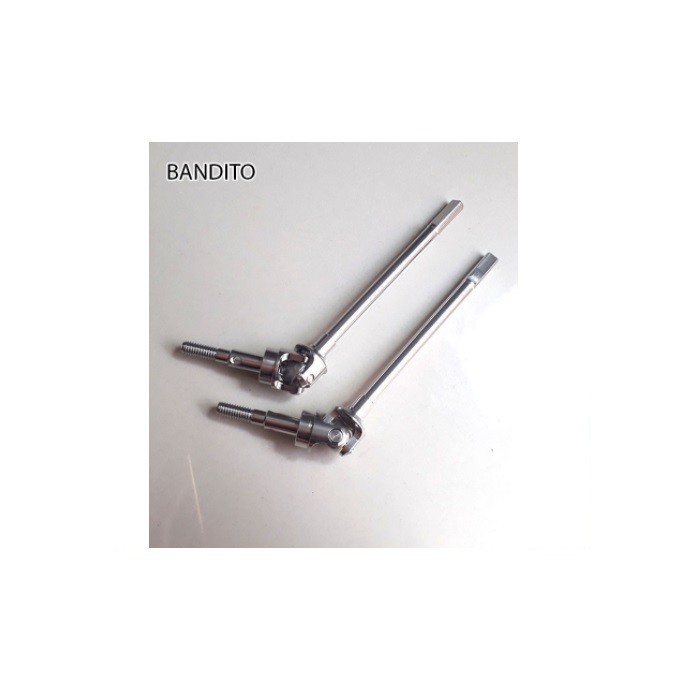 Bandito XVD Front Drive Shaft Stainless Steel Dogbone Axial SCX10ii