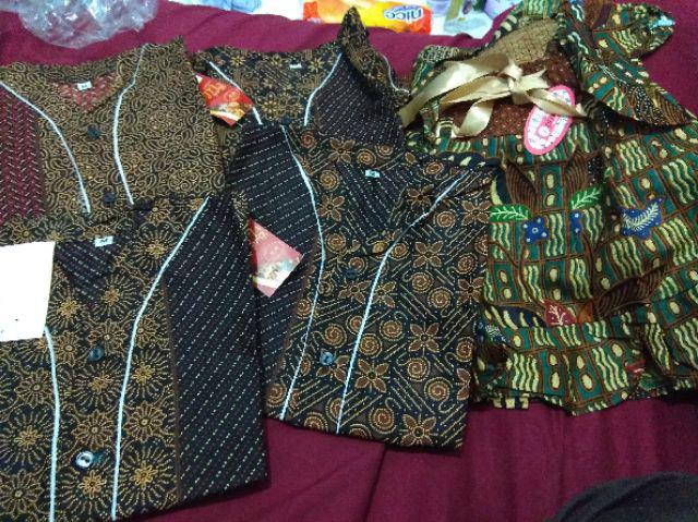 Setelan Piyama Batik Anak