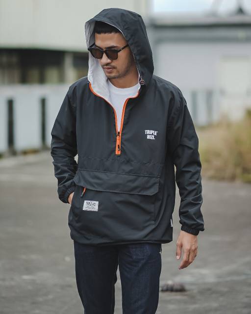 Jaket Cougle Putih Polos ~ Jaket Hodie Parasut