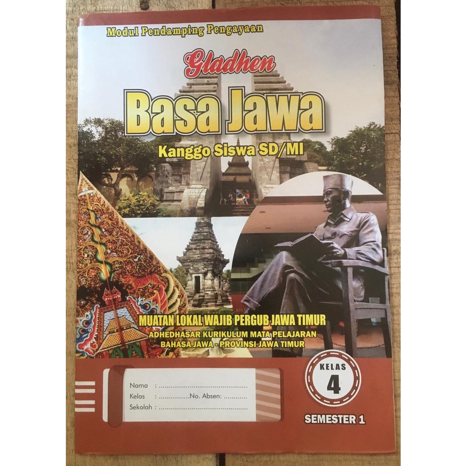 Buku LKS Bahasa Jawa Kelas 4 SD/MI semester ganjil