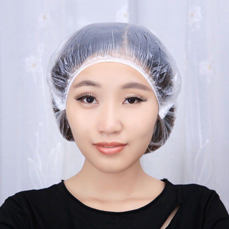 Shower cap untuk mandi, hotel, salon, SPA, naik ojek / penutup kepala untuk mandi Topi Mandi