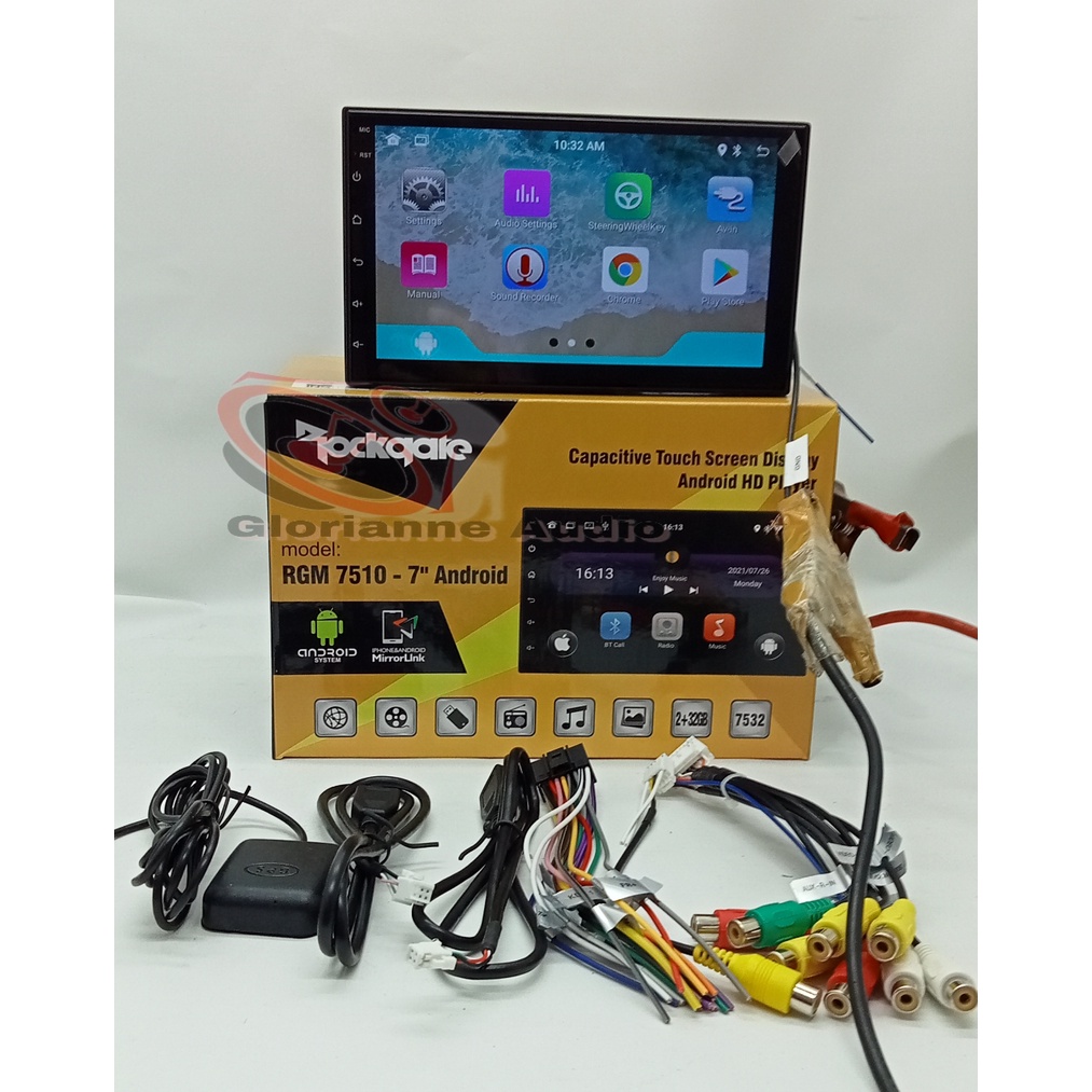 Head unit rockgate rgm 7510 android 7 inch ram 2+32/android 7 inch