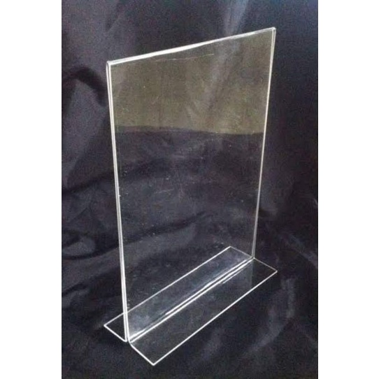 

Acrylic papan menu/brosur A4