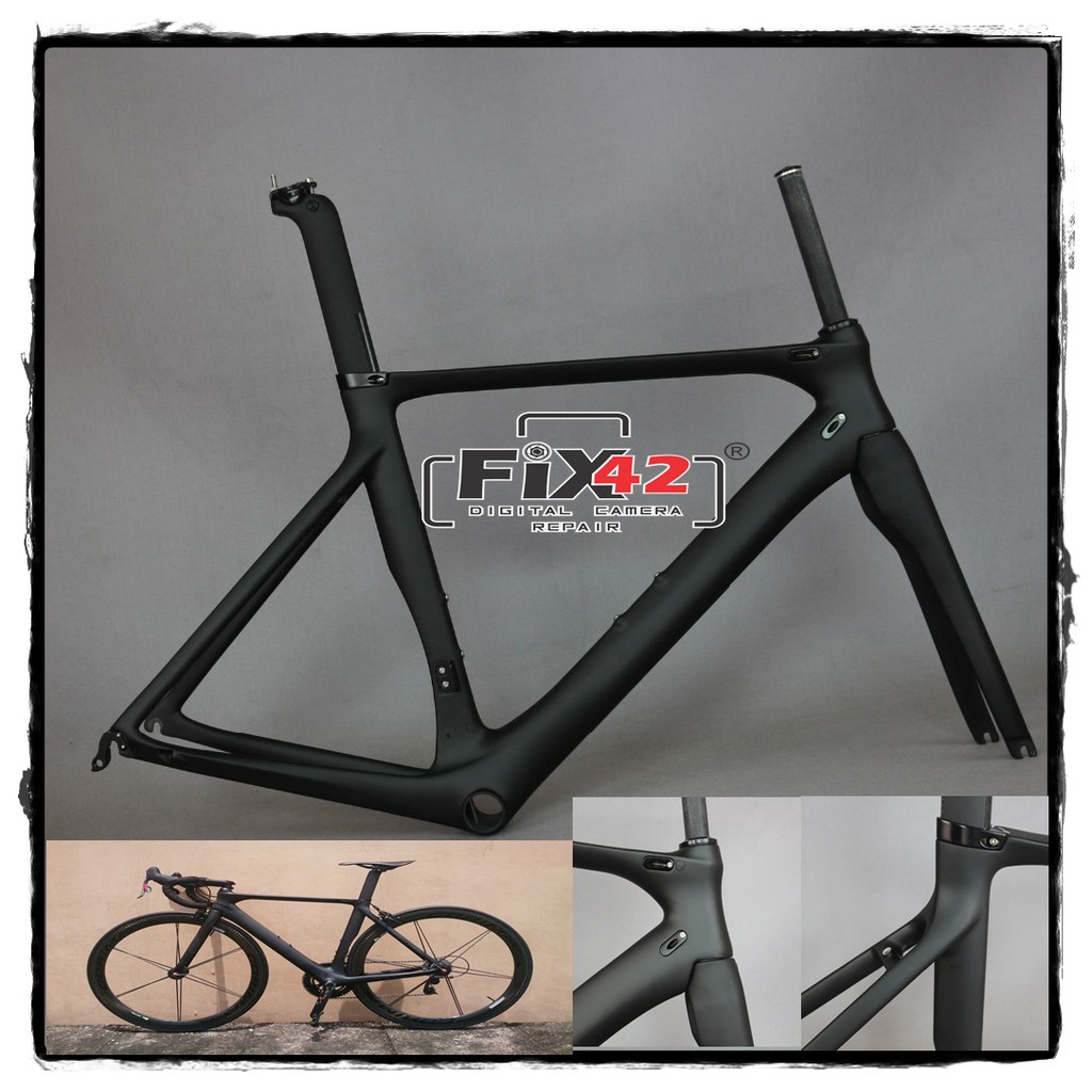 carbon frame road bike