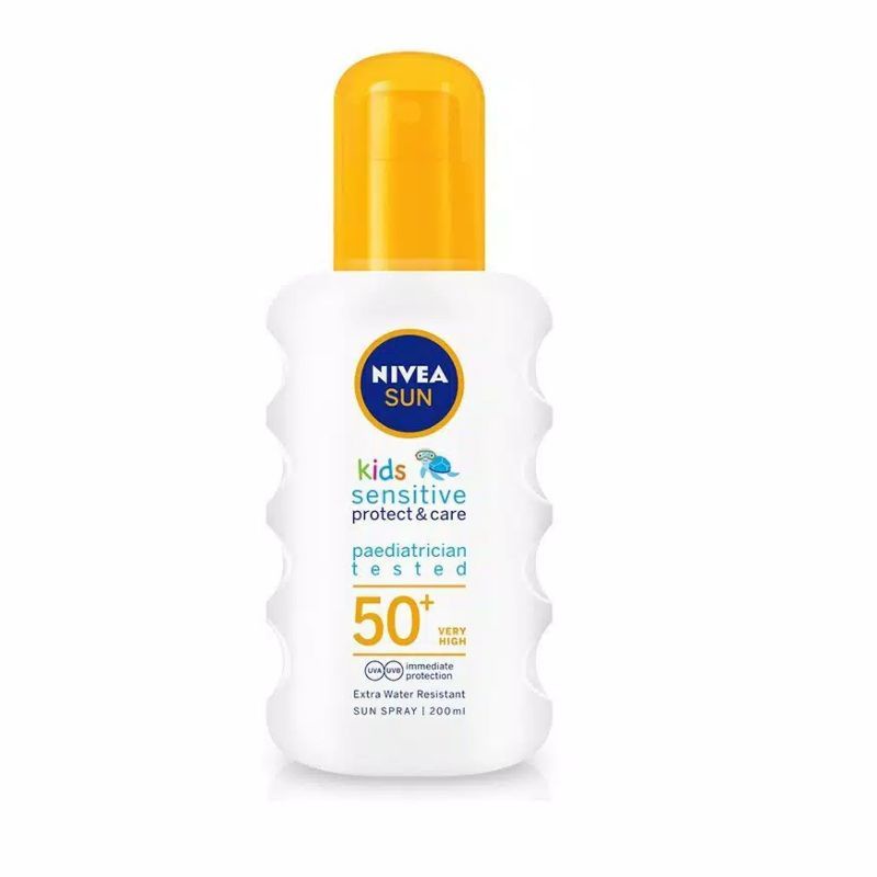 Nivea Sun Kids Moisturising Sun Spray 50+ 200 Ml( Very Hight)