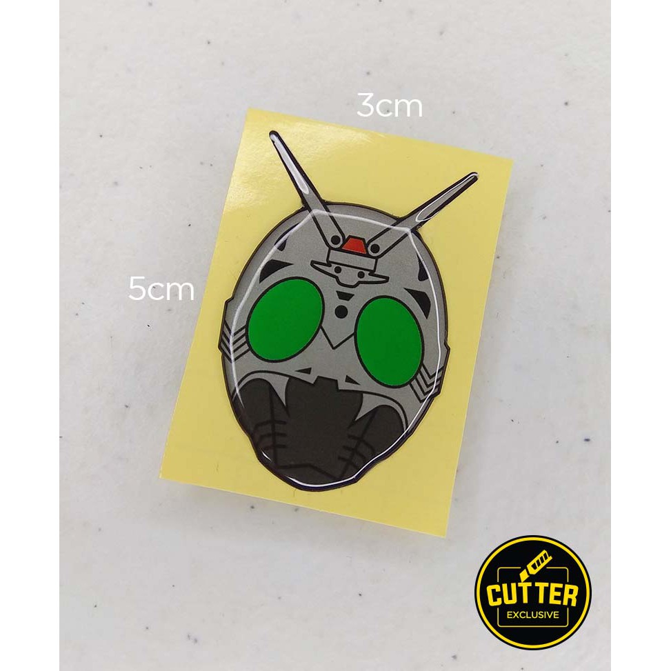 emblem sticker resin SHADOW MOON KAMEN RIDER