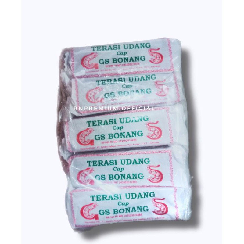 

Terasi udang cap BONANG 70gr 1 balok/belacan/sambal/penyedap