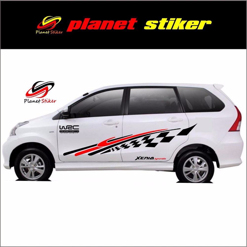 CUTTING STICKER STIKER MOBIL KIA PICANTO MIRAGE MARCH SPORT THEME