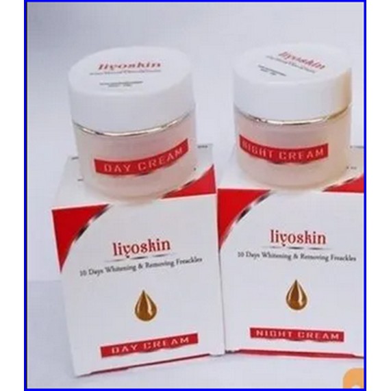 Liyoskin day cream dan night cream