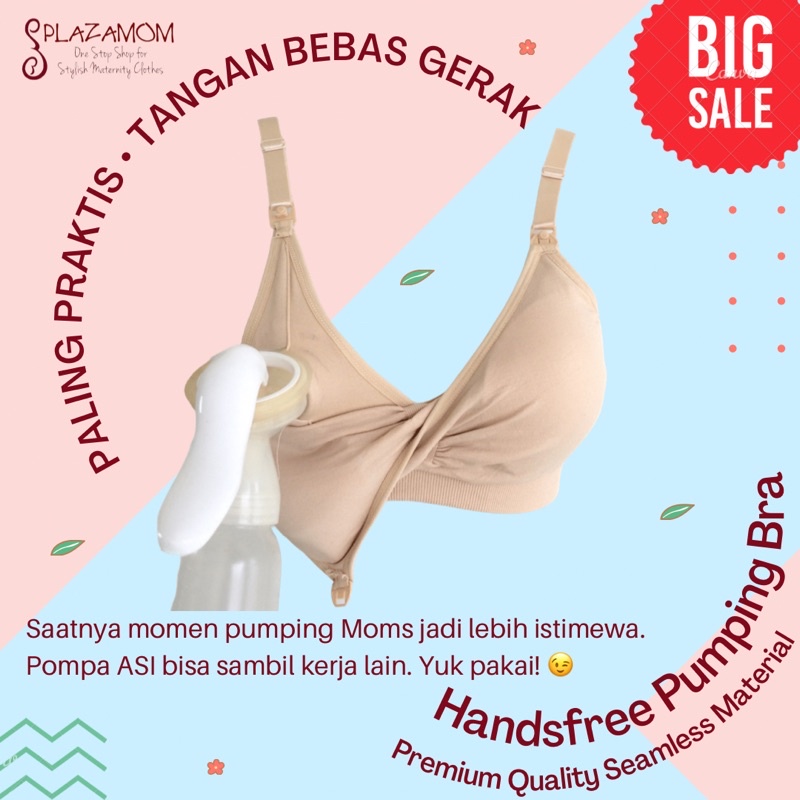 HANDS FREE PUMPING BRA / BRA POMPA ASI PBH171M - Perah ASI sambil tangan bebas bekerja lain