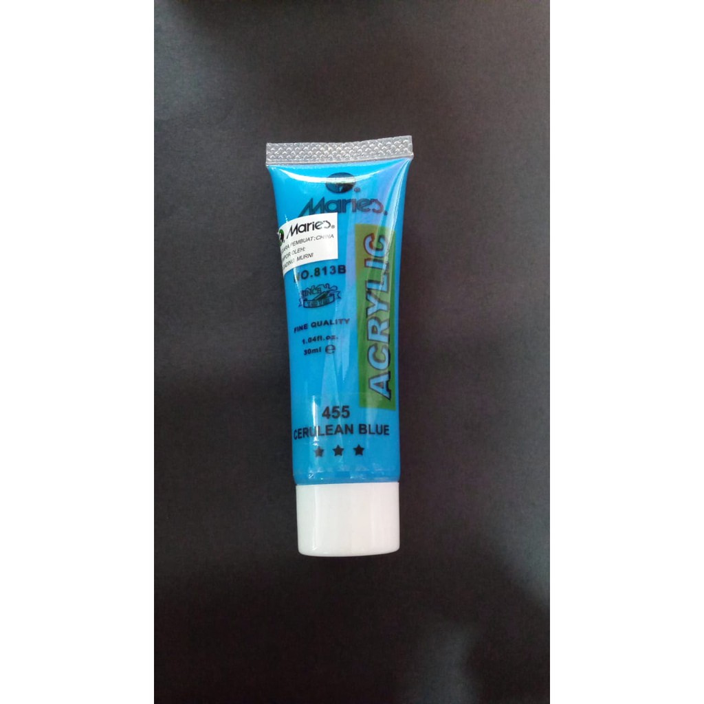 

Cat Acrylic 30ml Maries Cerulean Blue 455/ Cat Akrilik 30 ml / Cat Acrylic 30 ml Cerulean Blue 455
