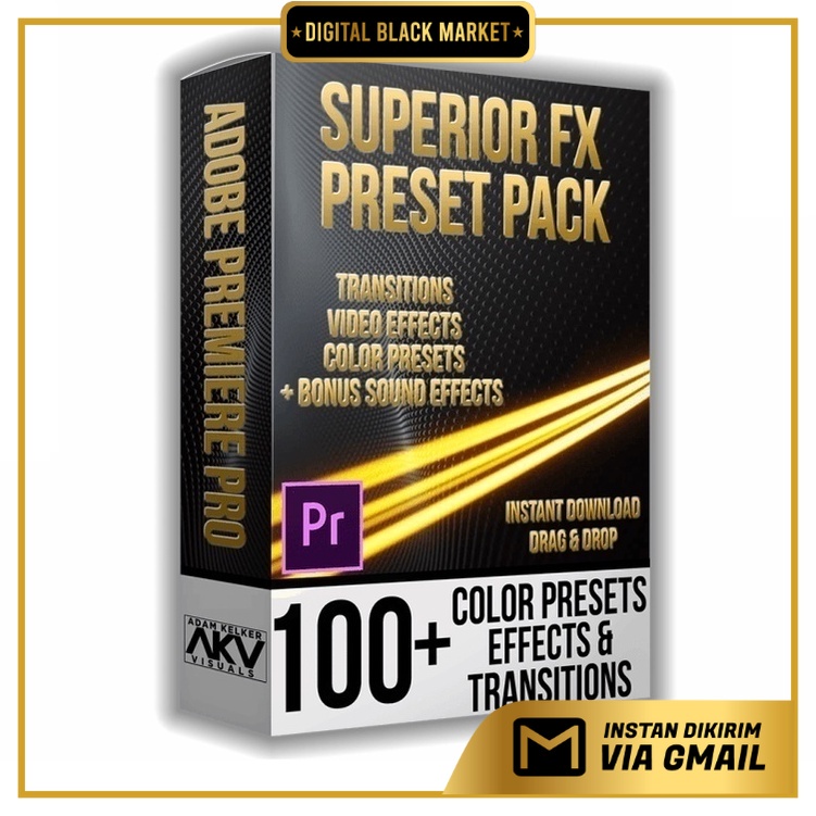 AKV Studios - Superior Fx Preset Pack - Premiere Pro