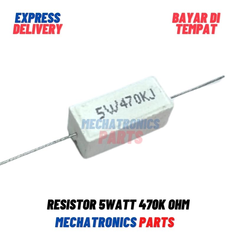 [PAS-9325] RESISTOR 5WATT 470K