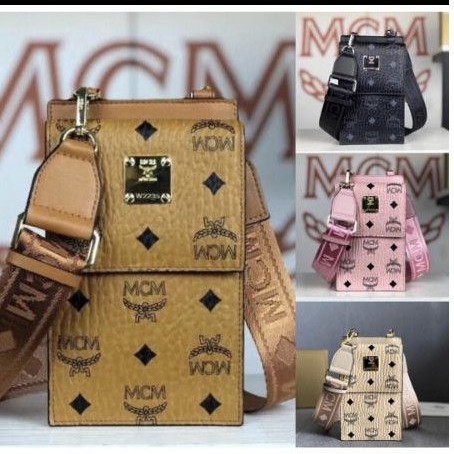 MCM MINI SLING BAG + FEE JASTIP