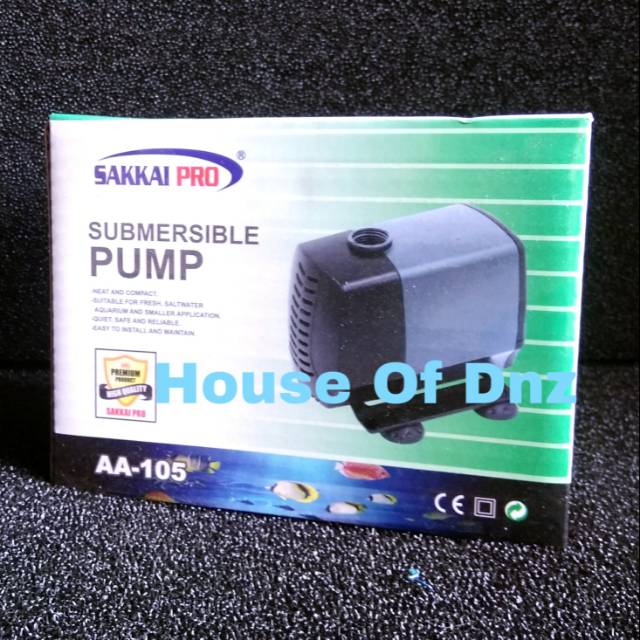 Submersible Pump Sakkai Pro AA 105 Pompa Kolam Sakai 105 Mesin Celup 105