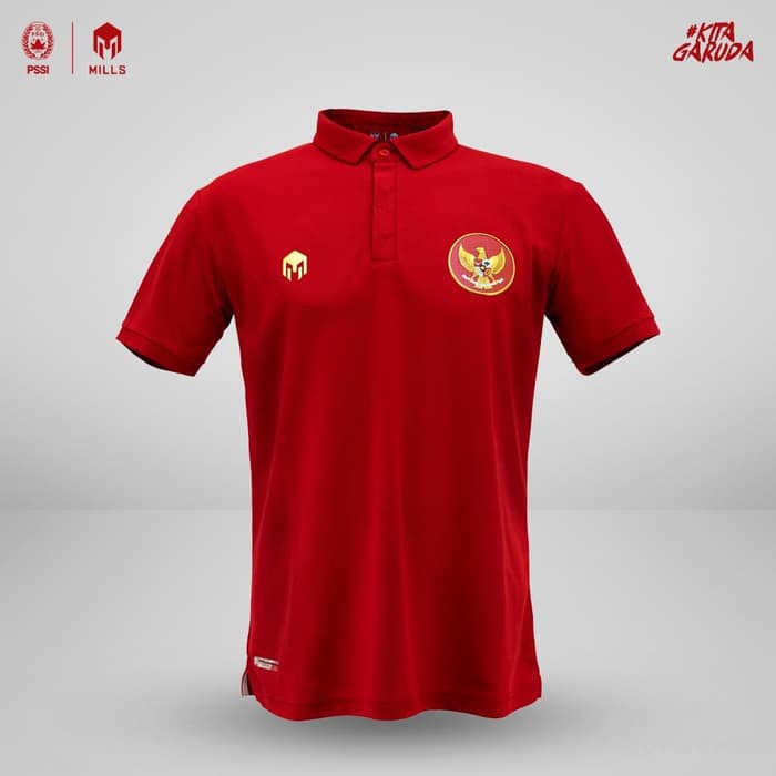 MILLS POLOSHIRT TIMNAS GARUDA INDONESIA