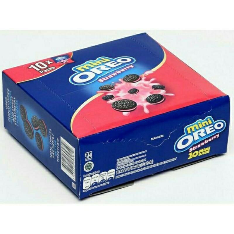 

Oreo Mini Rasa Strawberry 1 Box