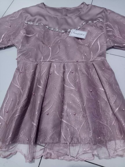 Best Seller-set Couple Kebaya Batik [asyifa] Mauve