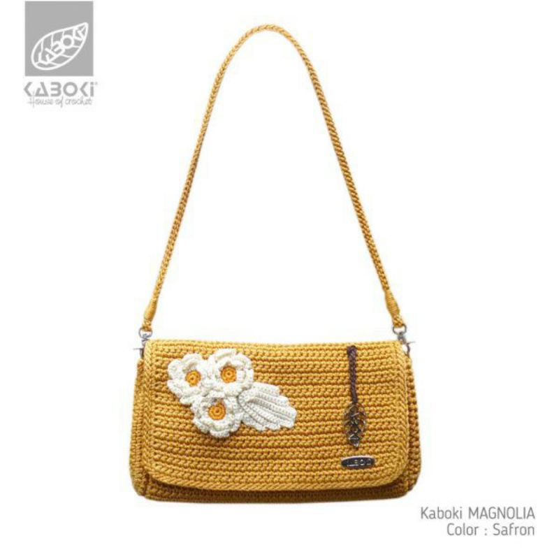 Tas rajut Kaboki Magnolia NEW diskon 25% no Dowa no preloved