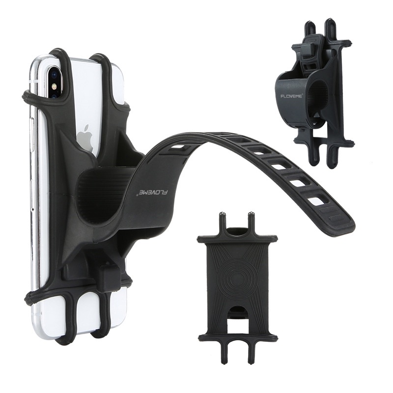 TaffSport Bike Smartphone Holder Sepeda Universal Bicycle  - Black