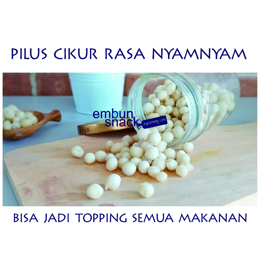 

HARGA PROMO PILUS CIKUR 500 GRAM / TOPING BASO ACI / PILUS ASLI / TOPING SEBLAK BAKSO ACI TERMURAH BELI 5 GRATIS 1