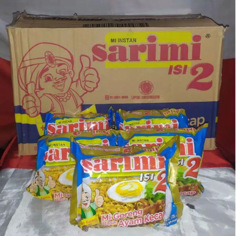 

Sarimi 2 goreng kecap dan kremez isi 24 bks