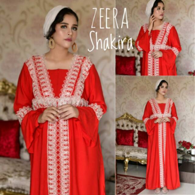 Daste arab ZEERA SHAKIRA Dress Busui Rayon Super Original