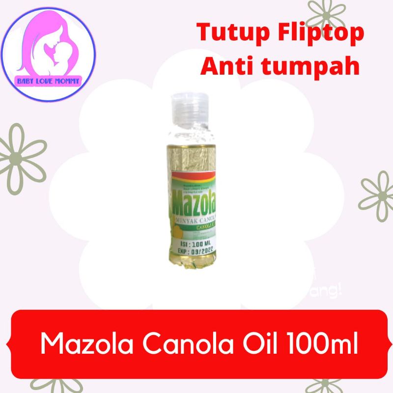 

Mazola Canola Oil 100ml Minyak Kanola Lemak tambahan MPASI