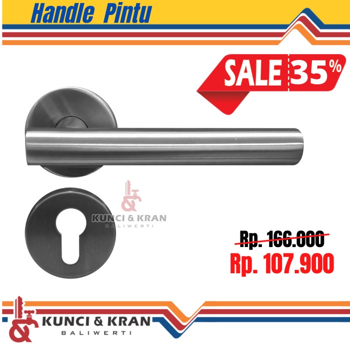 Handle Pintu DEKKSON LHTR 02-0821 SS / Handle Pintu Pisah