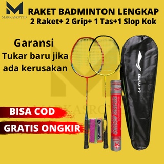 Raket Badminton Satu Set Lengkap Murah