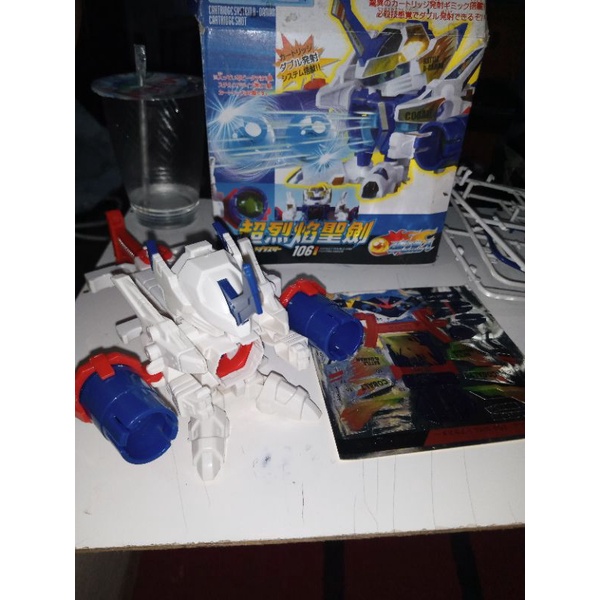 BDAMAN COBALT BLASTER , battle b-daman sudah di rakit kondisi mulus